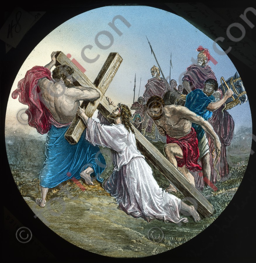 Die Kreuztragung | Carrying the Cross - Foto foticon-600-norton-nor01-48.jpg | foticon.de - Bilddatenbank für Motive aus Geschichte und Kultur